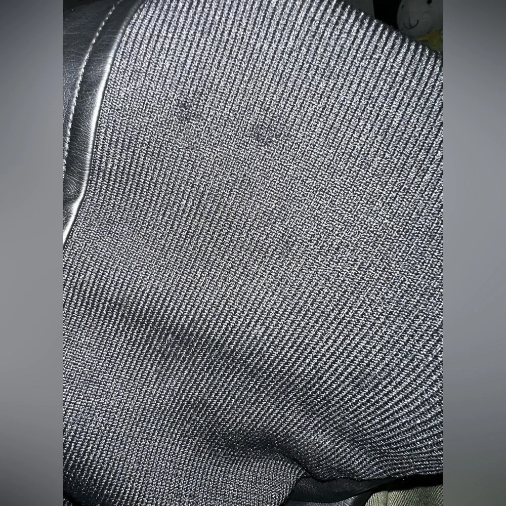 Torrid 0 Twill Canvas Drawstring Jacket Green Olive Faux Leather Sleeve L 12 - Picture 15 of 15